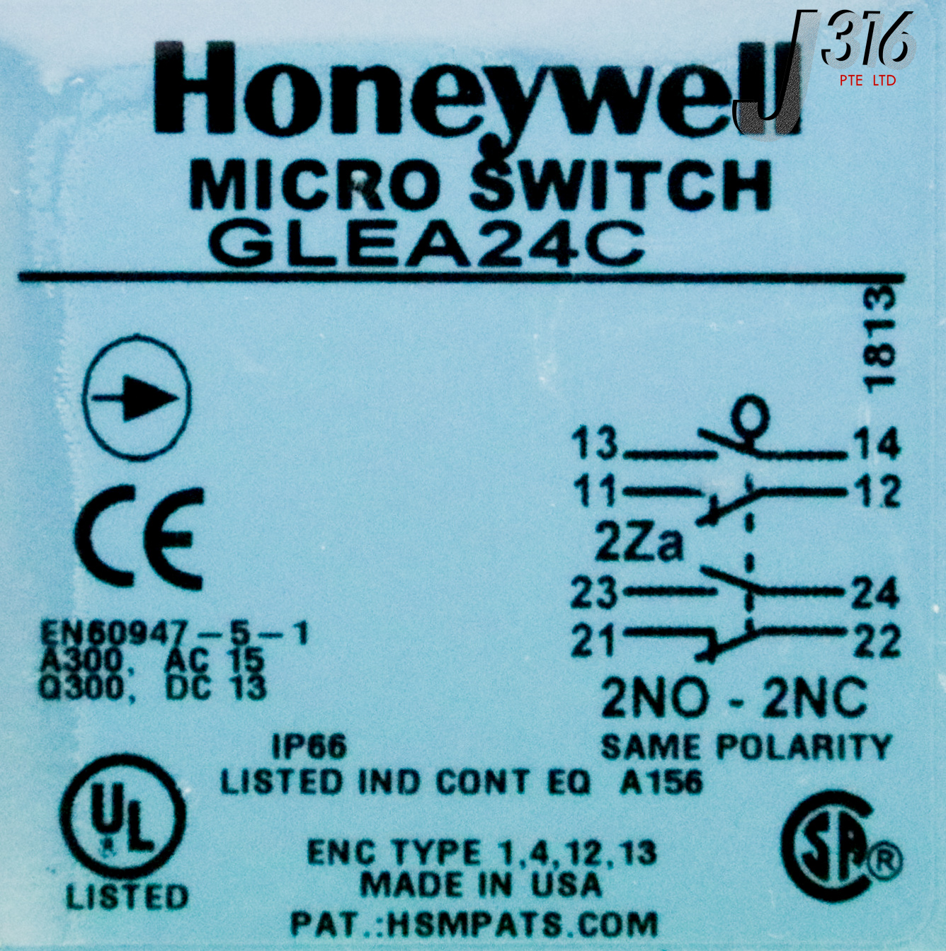 34590 HONEYWELL LIMIT SWITCH GLEA24C | eBay